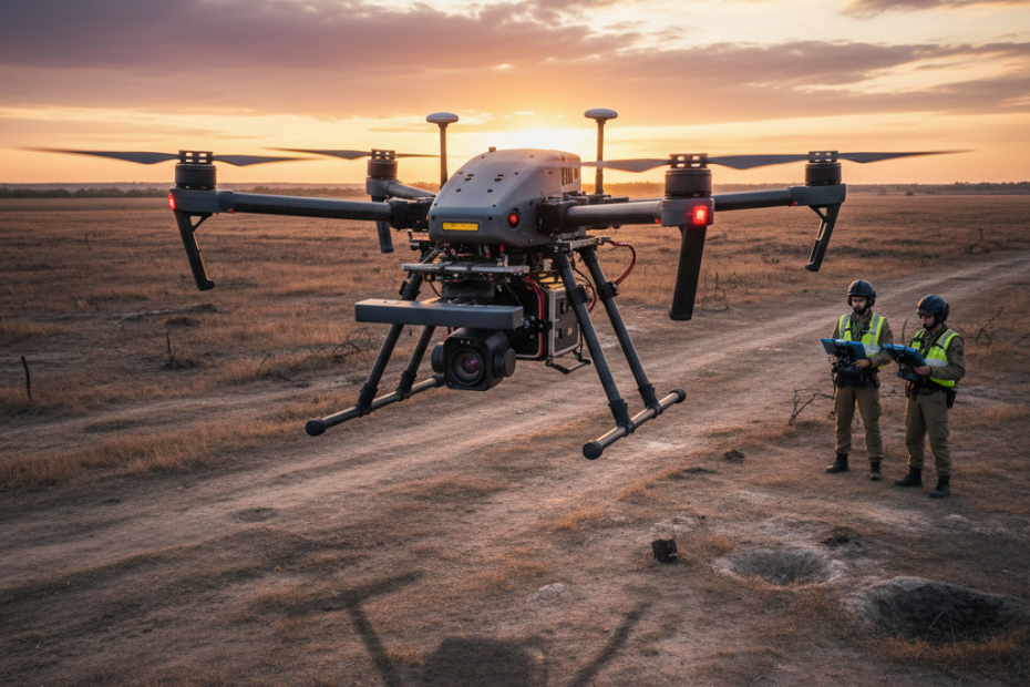 DRONE DEMINAGE