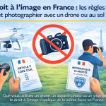 Droit à l&rsquo;image en France : les règles pour filmer avec un drone ou au sol (2026)